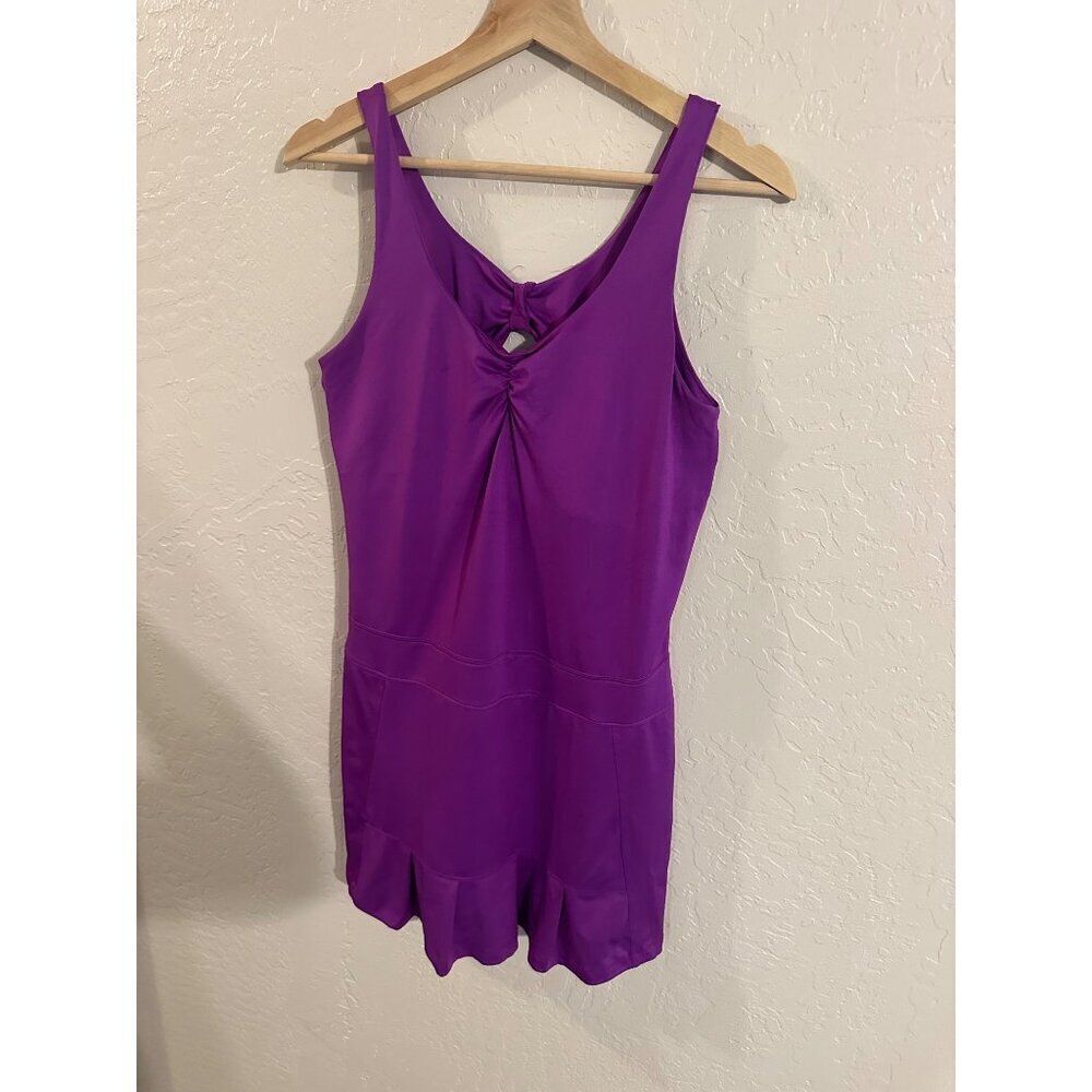 Y Calvin Klein Performance Quick Dry Purple Athletic Dress - Picture 5 of 10